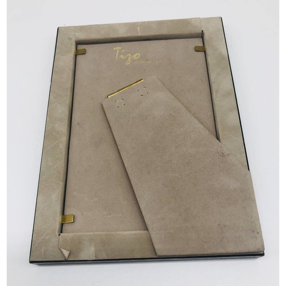 Tizo Italian Wood Frame Brown 5x7 Made In Italy Picture Pic Album Designer A1 - Picture 5 of 6